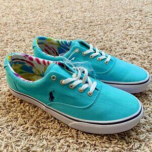 NEW Polo Ralph Lauren Men’s Keaton Pony Low Top Lace-Up Sneakers Shoes, Size 12